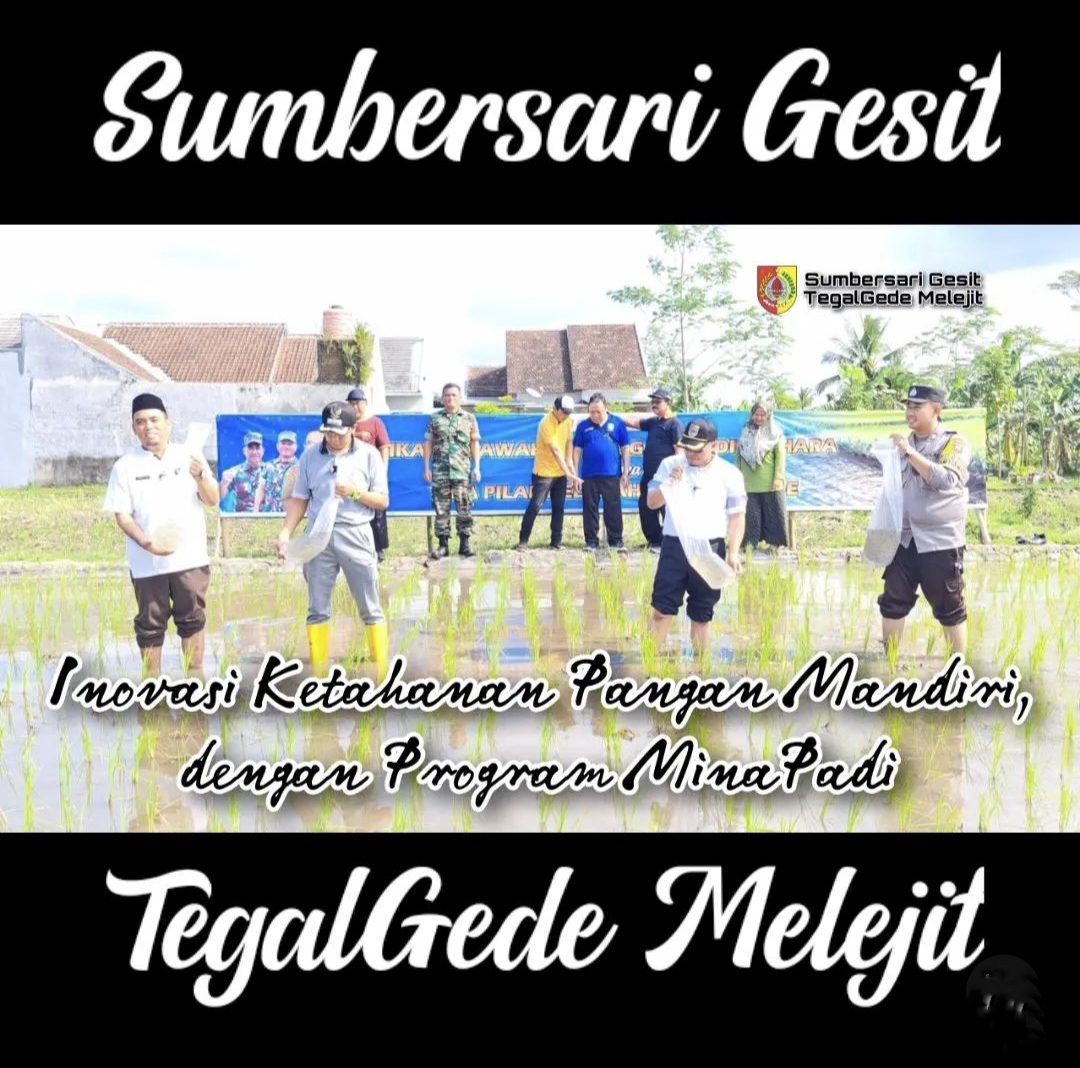 TINGKATKAN PENDAPATAN PETANI MELALUI PROGRAM INOVASI "MINA PADI"