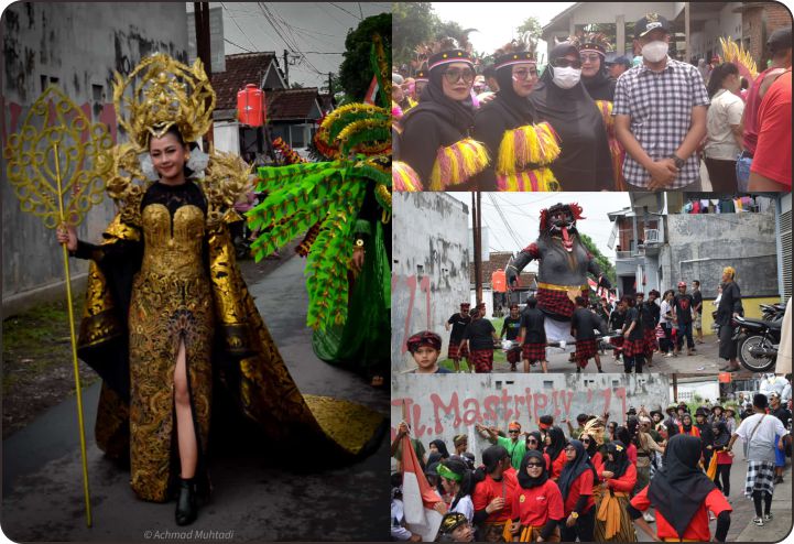 SEMARAK KARNVAL DI KELURAHAN TEGAL GEDE, KECAMATAN SUMBERSARI