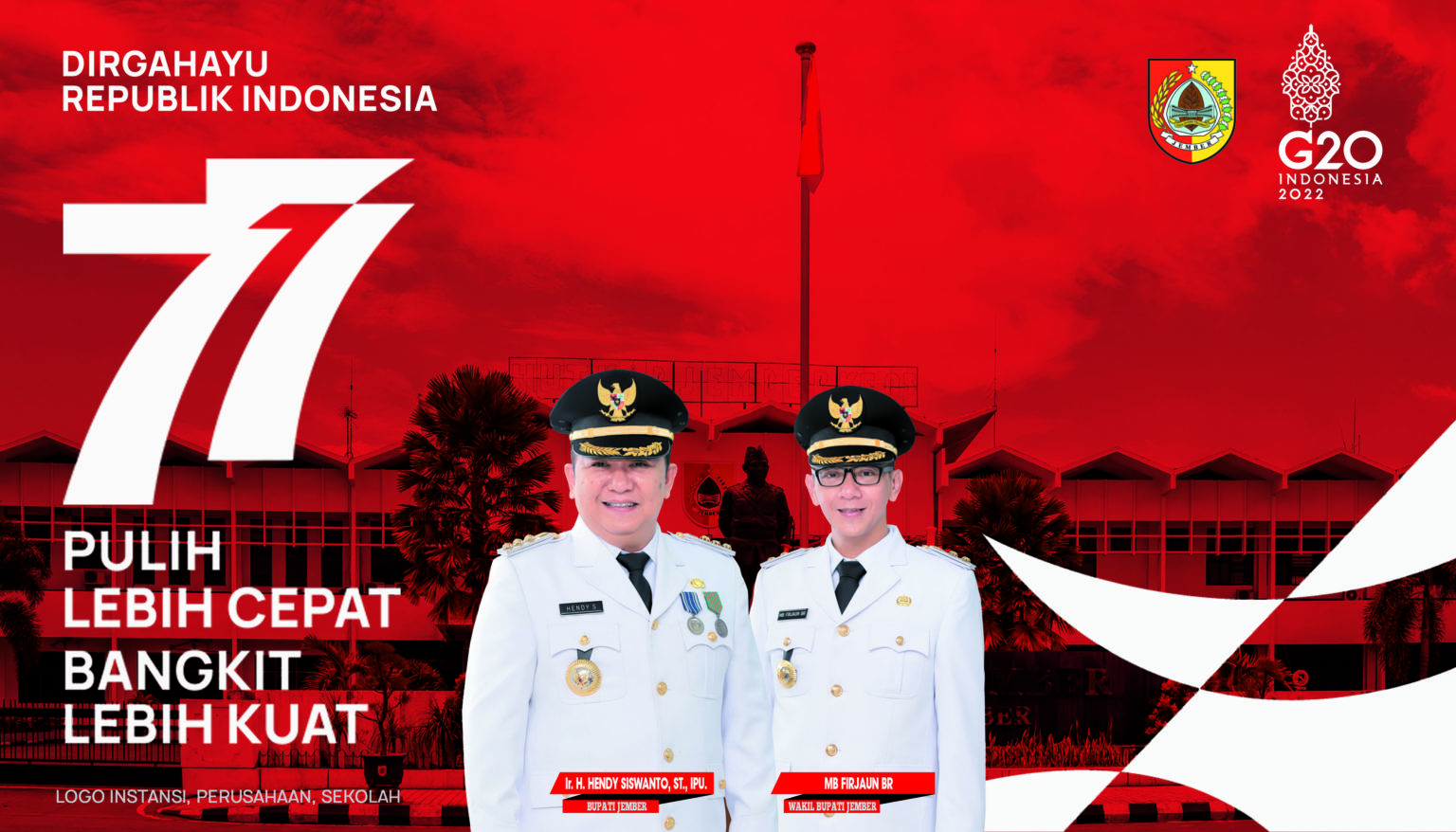 Pedoman Logo dan Desain Turunan HUT ke 77 Kemerdekaan Republik Indonesia, Link Download